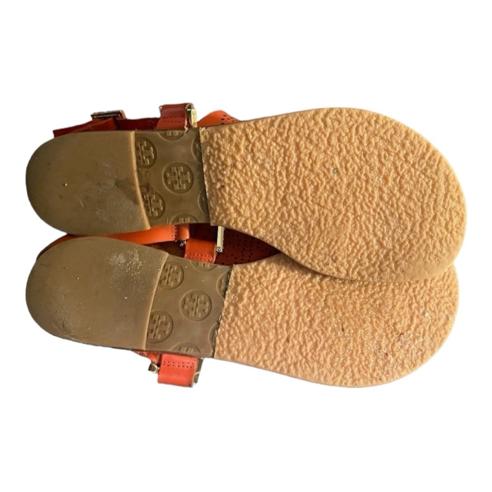 Tory Burch Women Carpi Preferred Logo
Leather Thong Sandals Size 8 - Picture 8 of 9